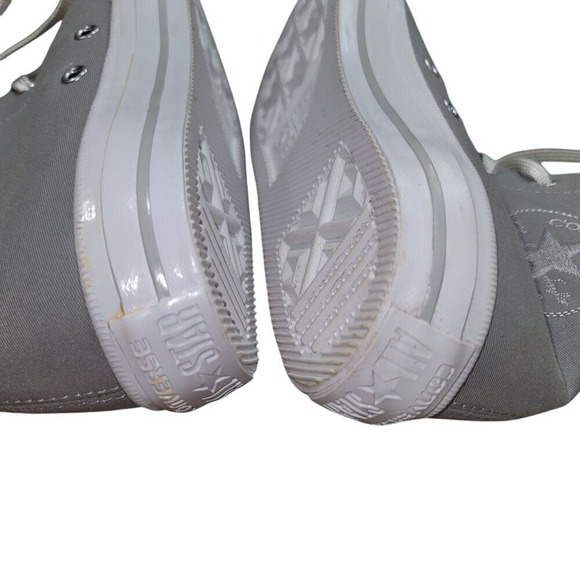 Converse All StarChuckTaylor Womens Skater 9 Grey Streetwear Casual Sneakers Y2K - Picture 9 of 9